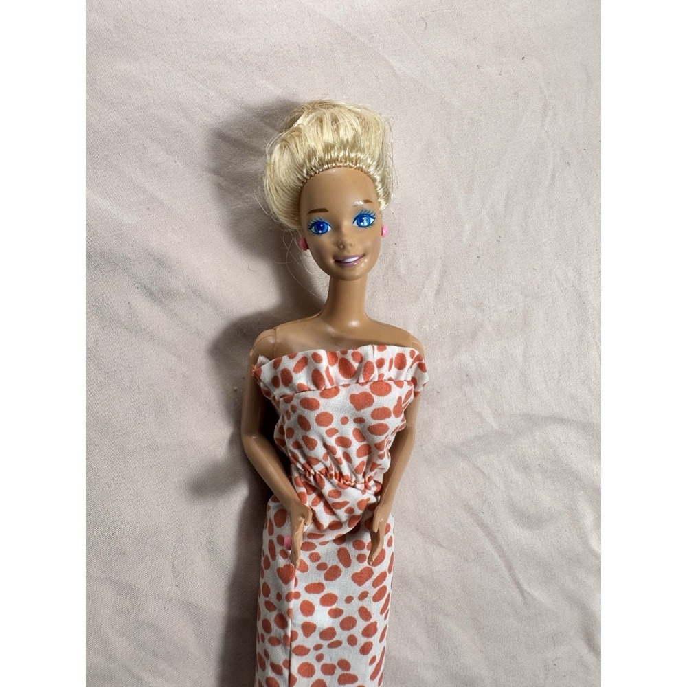 Vintage‎ 1988 Mattel Barbie  Doll Wearing Feeling Pretty Fashions #1524 Dress - Picture 2 of 6